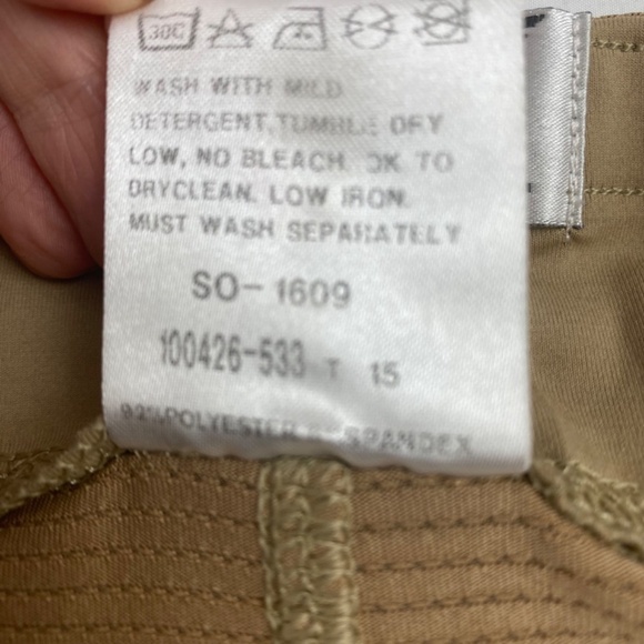 TuffRider Ladies Ventilated Schooling Tights in Beige Size S - Picture 9 of 10